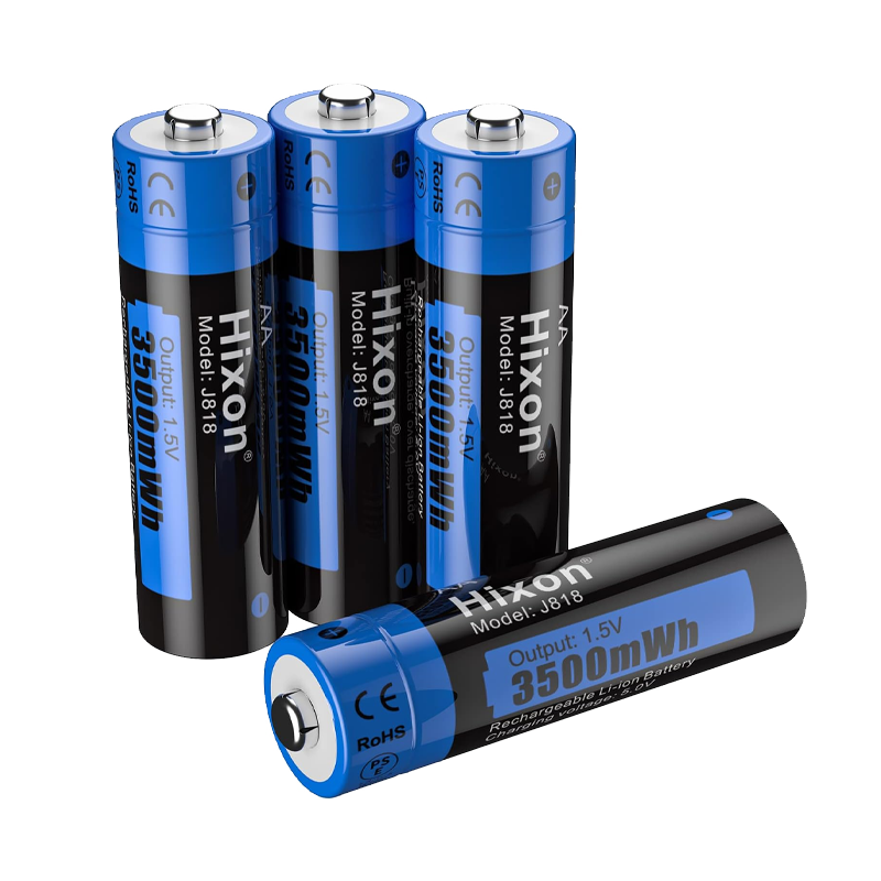 Hixon Batterie AA AAA 1,5 V Rechargeable Lithium - Lot de 4 Piles AA et 4 Piles  AAA et Chargeur de Type C : : High-Tech