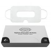 Universal VR Masks with Storage Box (White, 100 Pieces)